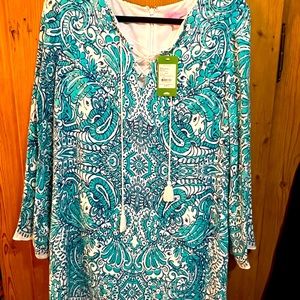 Lilly Pulitzer Ashby Tunic in Tipsy Tusks